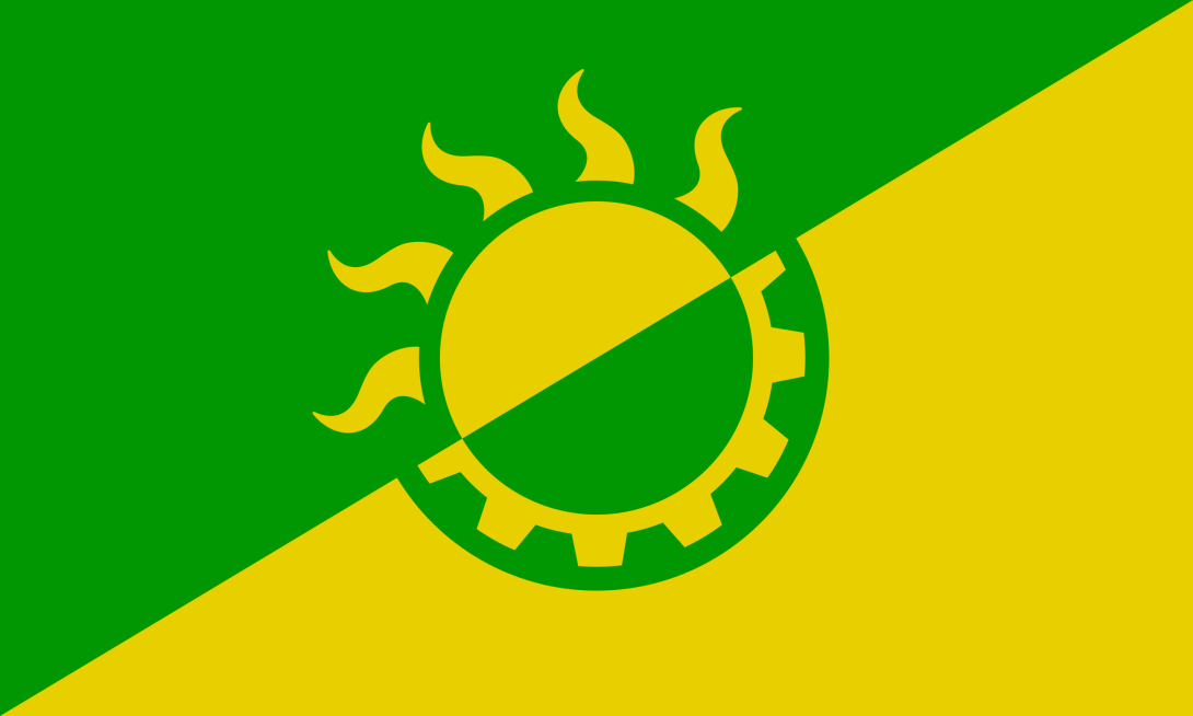 Solarpunk Flag